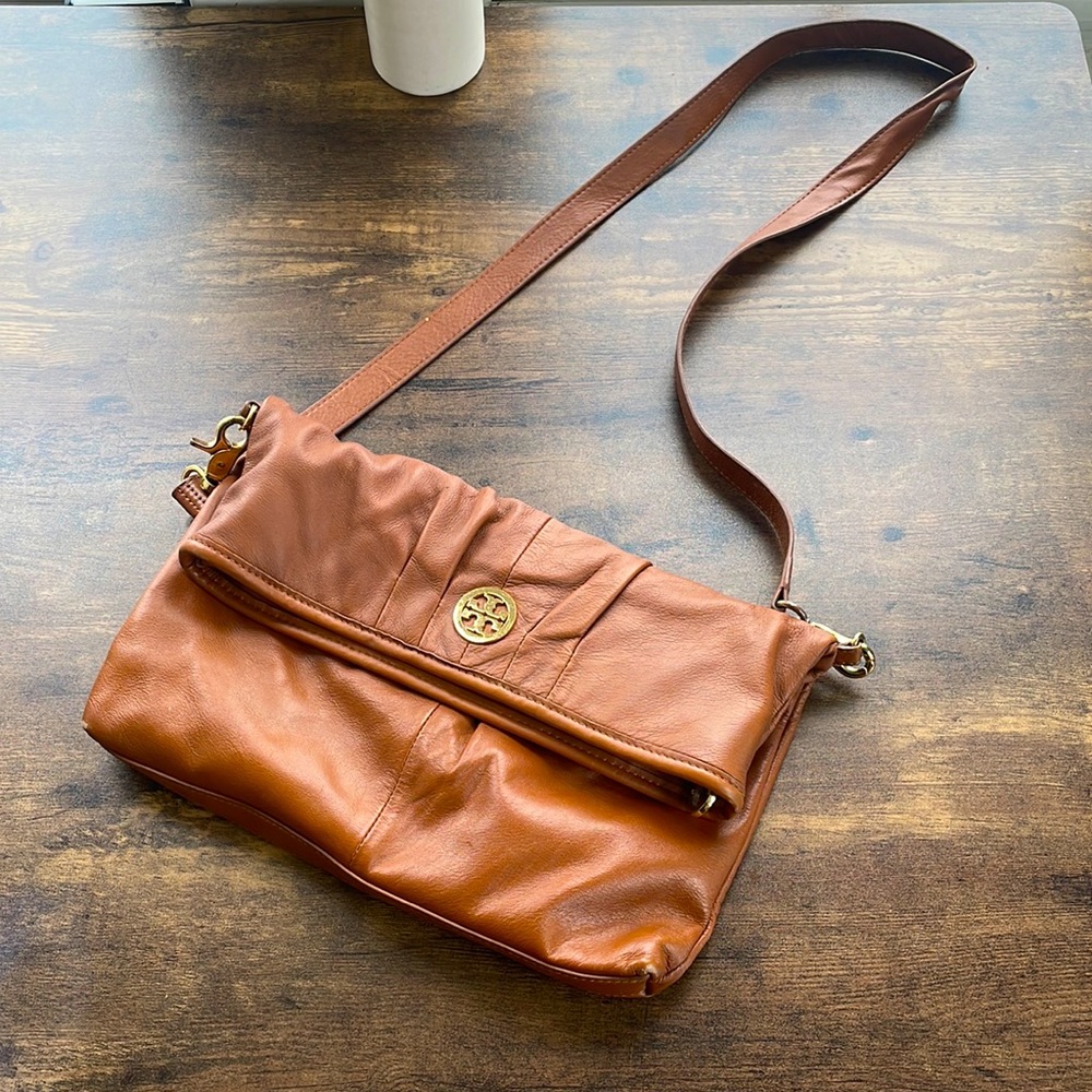 Tory Burch Caramel Crossbody Bag